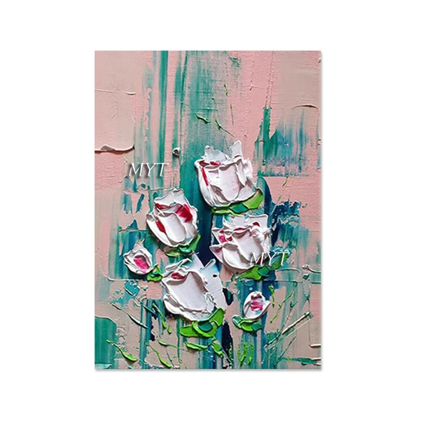 Abstract Flowers Pictures Textured Wall Design Beautiful Palette Knife Oil Painting Canvas Art Modern Frameless Acrylic Decor
Abstract Flowers Pictures Textured Wall Design Beautiful Palette Knife Oil Painting Canvas Art Modern Frameless Acrylic Decor