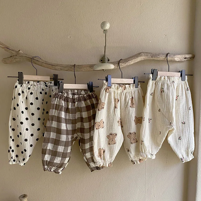 Spring Autumn Korean Baby Trousers Cartoon Toddler Infant Cotton Comfortable Loose Pants Wild High Waist Casual Lantern Pants
Spring Autumn Korean Baby Trousers Cartoon Toddler Infant Cotton Comfortable Loose Pants Wild High Waist Casual Lantern Pants