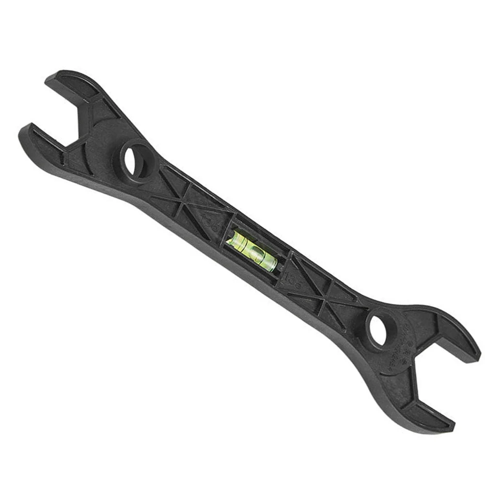 Shower Wrench With Spirit Level Double Headed Bathroom Maintenance Bathroom Wrench Plastic Black Shower Wrench PPR Hose
Shower Wrench With Spirit Level Double Headed Bathroom Maintenance Bathroom Wrench Plastic Black Shower Wrench PPR Hose