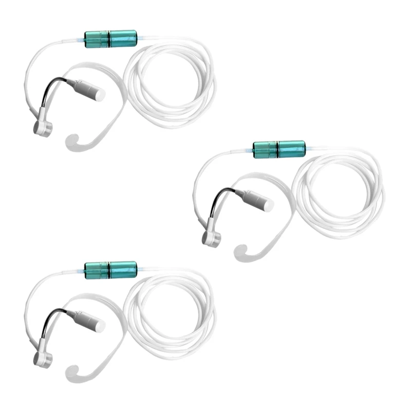 3X Headset Nasal Type Oxygen Cannula 2M Silicone Straw Tube Concentrator Generator Inhaler Accessories
3X Headset Nasal Type Oxygen Cannula 2M Silicone Straw Tube Concentrator Generator Inhaler Accessories