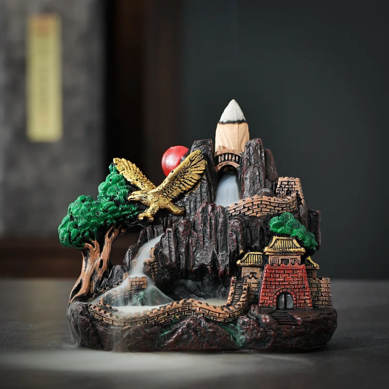 Backflow Incense Burner Creative Resin Incense Burner Indoor Purification Incense Accessories Home Decoration Incense Burner
Backflow Incense Burner Creative Resin Incense Burner Indoor Purification Incense Accessories Home Decoration Incense Burner