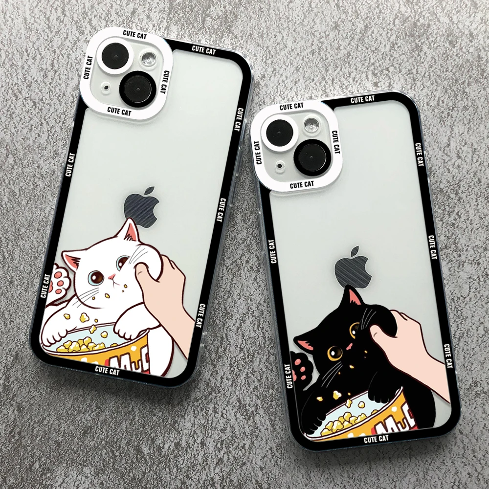 Don't Touch Me Cute Cat Phone Case for iPhone 14 11 13 12 Pro Max XR X XS 8 7 6 6S Plus Mini Clear Cover Angel Eyes Funda
Don't Touch Me Cute Cat Phone Case for iPhone 14 11 13 12 Pro Max XR X XS 8 7 6 6S Plus Mini Clear Cover Angel Eyes Funda