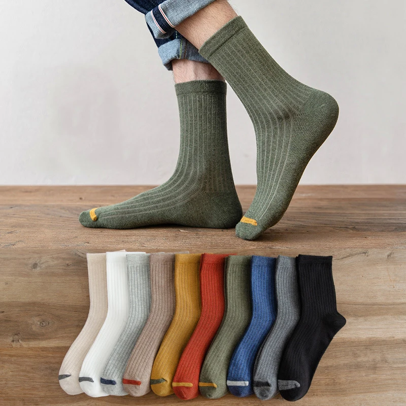 1 Pairs New Fashion Men's Cotton Knitted Long Socks Solid Japan Style Classic Loose Socks Autumn Winter Warm Socks 10 Colors Hot
1 Pairs New Fashion Men's Cotton Knitted Long Socks Solid Japan Style Classic Loose Socks Autumn Winter Warm Socks 10 Colors Hot