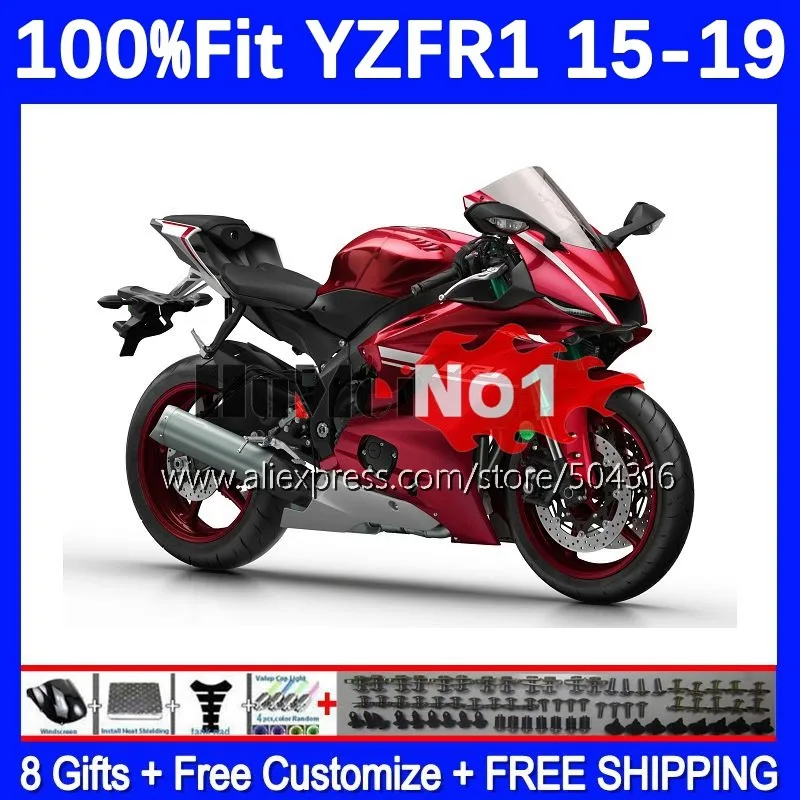 Инъекция для YAMAHA YZF R1 R 1 1000 Φ YZFR1 15 16 17 18 19 165MC.97 YZF1000 2015 2016 2017 2018 2019 металлический красный обтекатель
Инъекция для YAMAHA YZF R1 R 1 1000 Φ YZFR1 15 16 17 18 19 165MC.97 YZF1000 2015 2016 2017 2018 2019 металлический красный обтекатель