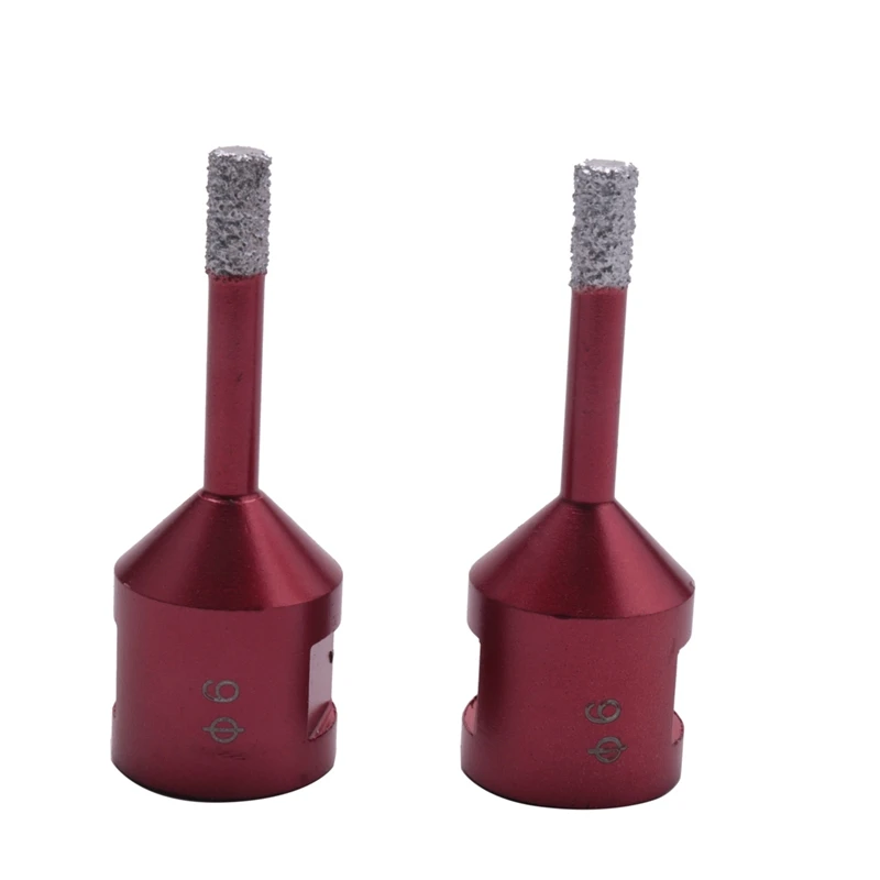 Fashion2pc Dia 6Mm M14 вакуумные алмазные сверлильные насадки для сухого сверления сверла для отверстий сверла гранит мрамор плитка
Fashion2pc Dia 6Mm M14 вакуумные алмазные сверлильные насадки для сухого сверления сверла для отверстий сверла гранит мрамор плитка
