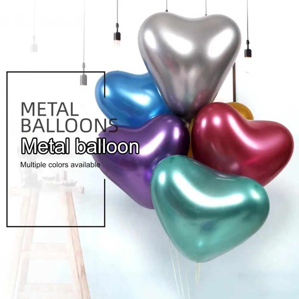 50Pcs Balloon Decorations Eye-catching Long Lasting Creative Shape for Household Heart Balloons Valentine's Day Balloons
50Pcs Balloon Decorations Eye-catching Long Lasting Creative Shape for Household Heart Balloons Valentine's Day Balloons