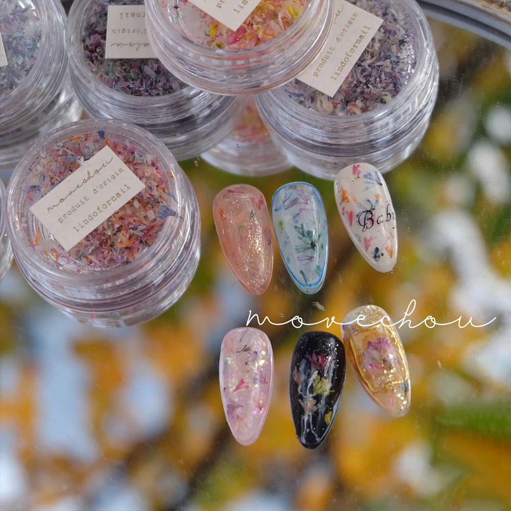 1Box Mixed Colors Dried Flower Nail Art Charms Nature Floral Nail Decoration Decals UV Gel Polish Manicure Accessories JY11-1
1Box Mixed Colors Dried Flower Nail Art Charms Nature Floral Nail Decoration Decals UV Gel Polish Manicure Accessories JY11-1