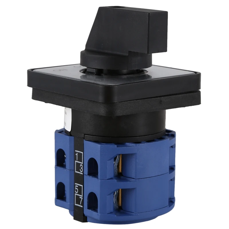 AC 660v 25A 2-полюсный 3-позиционный мгновенный пластиковый поворотный переключатель синий + черный
AC 660v 25A 2-полюсный 3-позиционный мгновенный пластиковый поворотный переключатель синий + черный