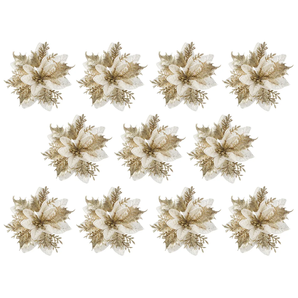 15pcs Christmas Poinsettia Christmas Tree Poinsettia Ornament Christmas Tree Decoration
15pcs Christmas Poinsettia Christmas Tree Poinsettia Ornament Christmas Tree Decoration