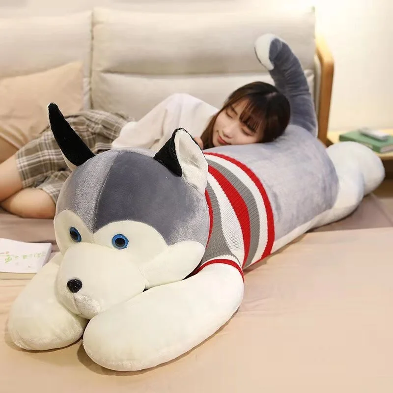 Ready stock160cm Extra large husky doll Plush Toy Doll Birthday gift Holiday gift Home Decoration Sleeping pillow
Ready stock160cm Extra large husky doll Plush Toy Doll Birthday gift Holiday gift Home Decoration Sleeping pillow