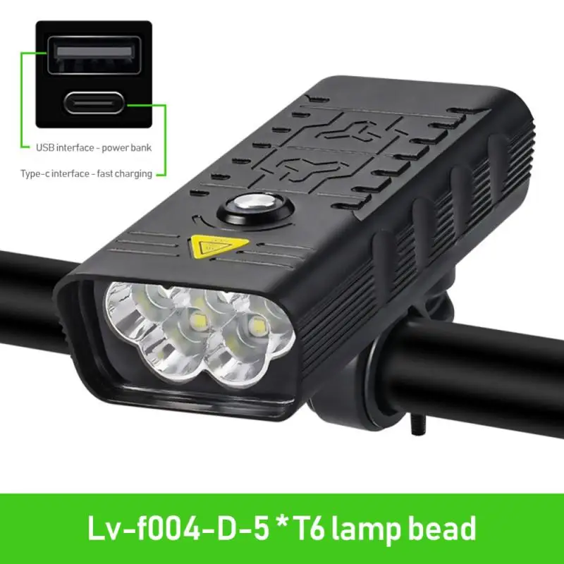 10000mAh Bicycle 5T6 LED Light MTB Mountain Bike USB Rechargeable Headlight Night Cycling Dual Flashlight Cycling Equipment
10000mAh Bicycle 5T6 LED Light MTB Mountain Bike USB Rechargeable Headlight Night Cycling Dual Flashlight Cycling Equipment