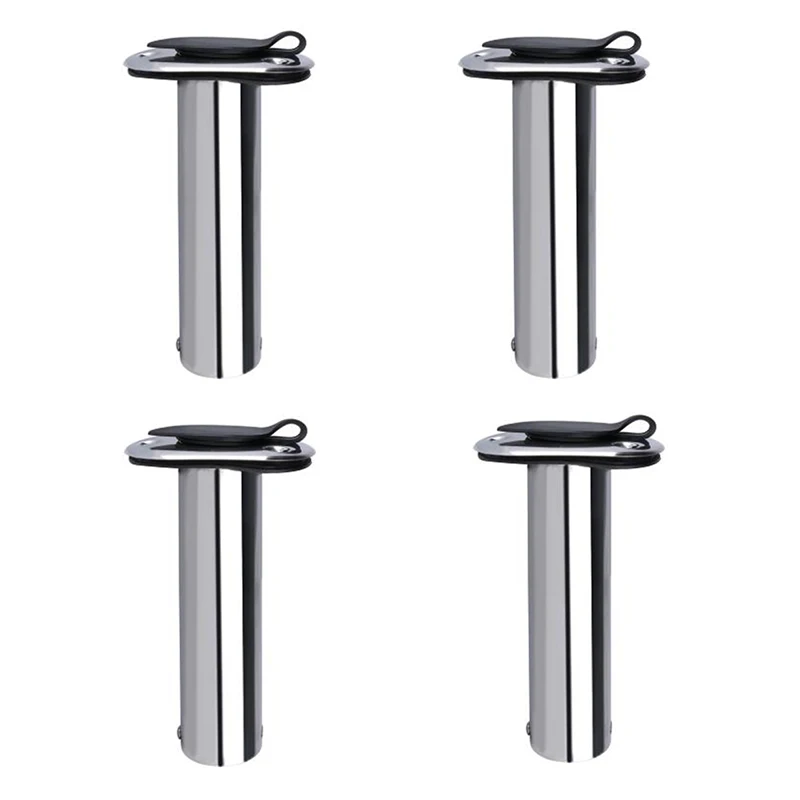 Fishing Rod Holder Marine 4 Pieces Stainless Steel Flush Mount 90 Degree Rod Pod for Boat Fishing Accessories
Fishing Rod Holder Marine 4 Pieces Stainless Steel Flush Mount 90 Degree Rod Pod for Boat Fishing Accessories