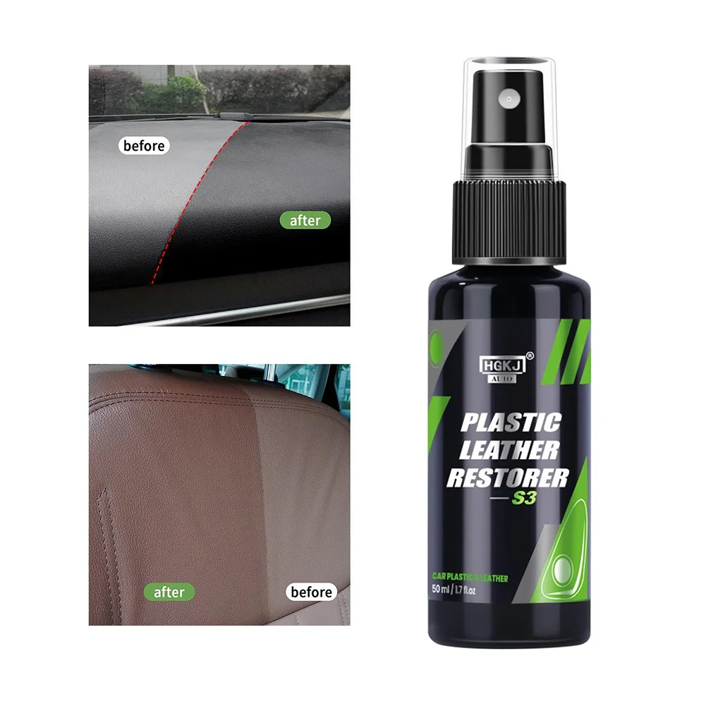 1 Bottle Liquid Renovator 50ML Delay Oxidation Leather Plastic Renovator More Shiny Leather Seat Cleaner 3 Years
1 Bottle Liquid Renovator 50ML Delay Oxidation Leather Plastic Renovator More Shiny Leather Seat Cleaner 3 Years
