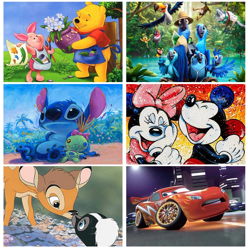 Disney Picture for Kids Diamond Art Paint Full Drills Winnie Stitch Famous Cartoon 5D Diy Paint Mosaic Cross Stitch Home Decor
Disney Picture for Kids Diamond Art Paint Full Drills Winnie Stitch Famous Cartoon 5D Diy Paint Mosaic Cross Stitch Home Decor