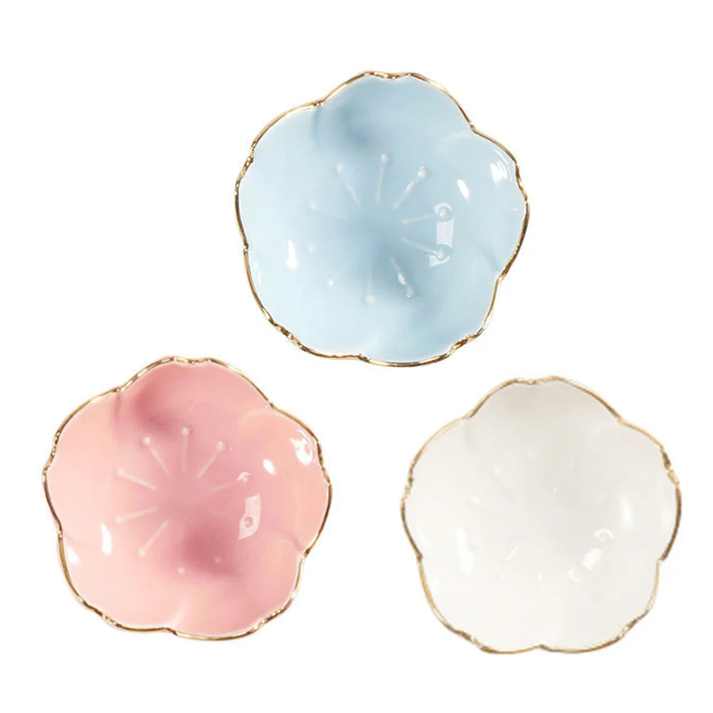 3Pcs Soy Sauce Dish Ceramic Dipping Bowls Sakura Design Dipping Bowls Condiment Dishes for Kitchen Home Restaurant Hotel
3Pcs Soy Sauce Dish Ceramic Dipping Bowls Sakura Design Dipping Bowls Condiment Dishes for Kitchen Home Restaurant Hotel