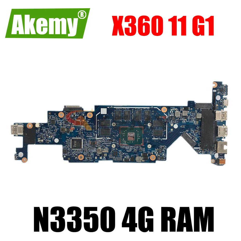 917102-001 For ProBook x360 11 EE G1 Laptop motherboard 917103-001/601 6050A2881001-MB-A01 With N3350 CPU 4GB RAM 100% test OK
917102-001 For ProBook x360 11 EE G1 Laptop motherboard 917103-001/601 6050A2881001-MB-A01 With N3350 CPU 4GB RAM 100% test OK