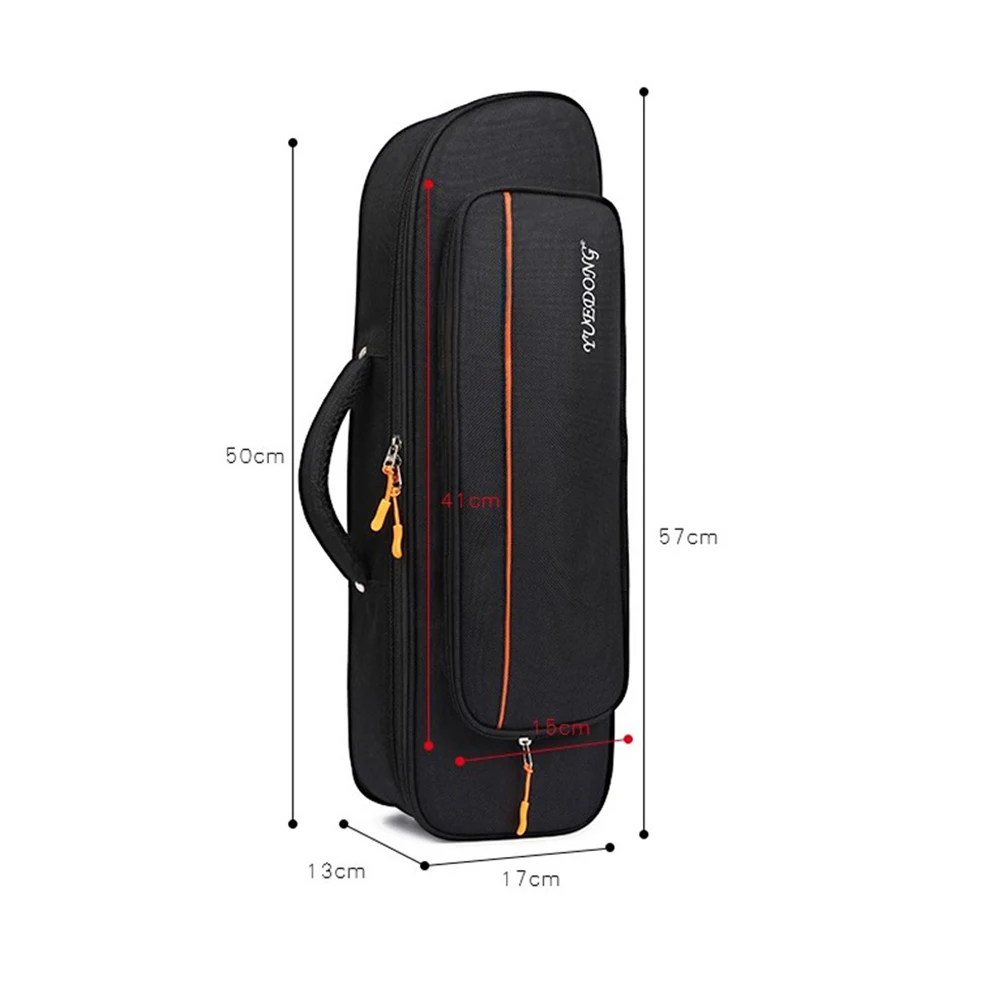 Oxford Cloth Portable Trumpet Bag Backpack Soft Storage Case Brass Instrument Accessories External Large Capacity Pocket Design
Oxford Cloth Portable Trumpet Bag Backpack Soft Storage Case Brass Instrument Accessories External Large Capacity Pocket Design