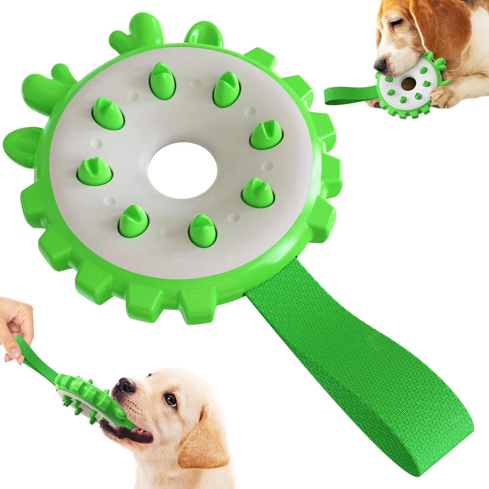 Durable Pet Products Dog Squeaky Chew Toys Teething Cleaning Pet Toys Training Funny Chew Dog Round Ring Molar Toys
Durable Pet Products Dog Squeaky Chew Toys Teething Cleaning Pet Toys Training Funny Chew Dog Round Ring Molar Toys