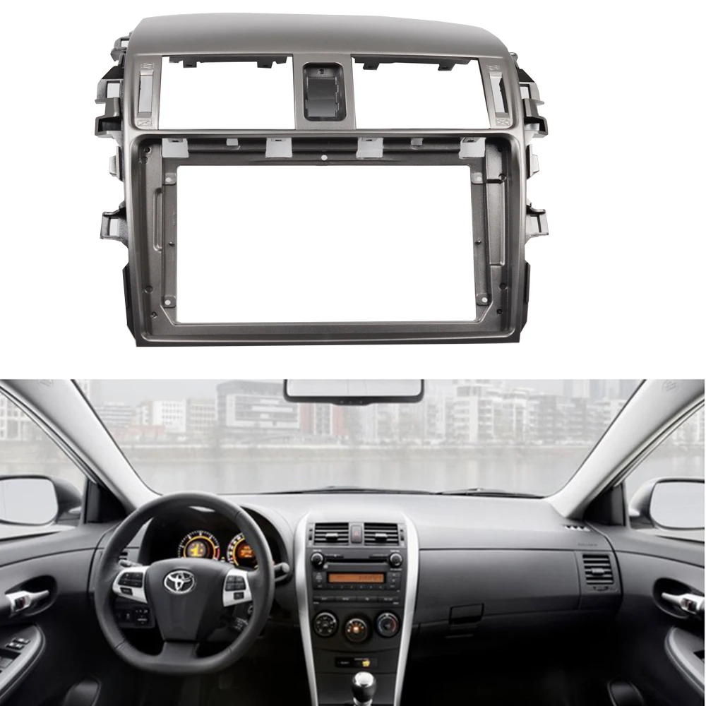 9-дюймовый 2din автомобильный радиоприемник для Toyota Corolla 2009-2013, стереопанель для монтажа автомобильной панели, двойной Din DVD рамка
9-дюймовый 2din автомобильный радиоприемник для Toyota Corolla 2009-2013, стереопанель для монтажа автомобильной панели, двойной Din DVD рамка