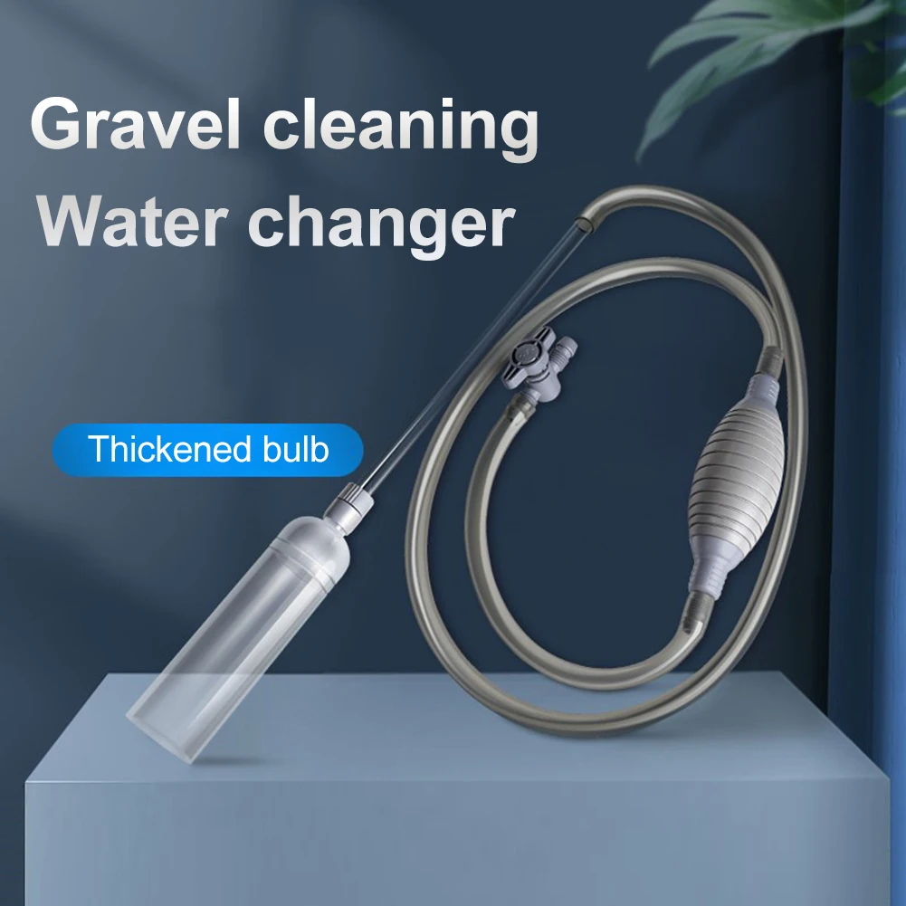 Hot Sale Aquarium Siphon Vacuum Cleaner 2.6M FishTank Manual Water Changer Gravel Sand Cleaner Water Filter Aquarium Accessories
Hot Sale Aquarium Siphon Vacuum Cleaner 2.6M FishTank Manual Water Changer Gravel Sand Cleaner Water Filter Aquarium Accessories
