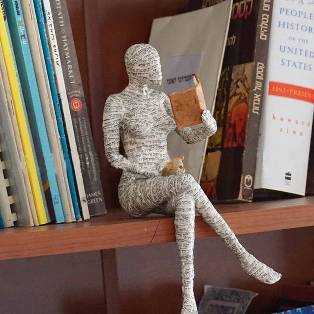 Reading Woman Resin Statue Desktop Ornament Home Living Room Bedroom Decoration Sculpture Balcony Bookshelf Decor
Reading Woman Resin Statue Desktop Ornament Home Living Room Bedroom Decoration Sculpture Balcony Bookshelf Decor