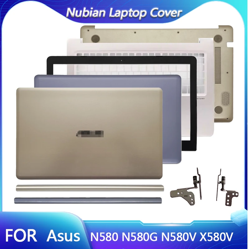 New LCD Back Cover Screen Top Case Bezel Frame Hinges For Asus N580 N580G N580V X580V N580VD X580VE X580VD N580VE Plastic Shell
New LCD Back Cover Screen Top Case Bezel Frame Hinges For Asus N580 N580G N580V X580V N580VD X580VE X580VD N580VE Plastic Shell