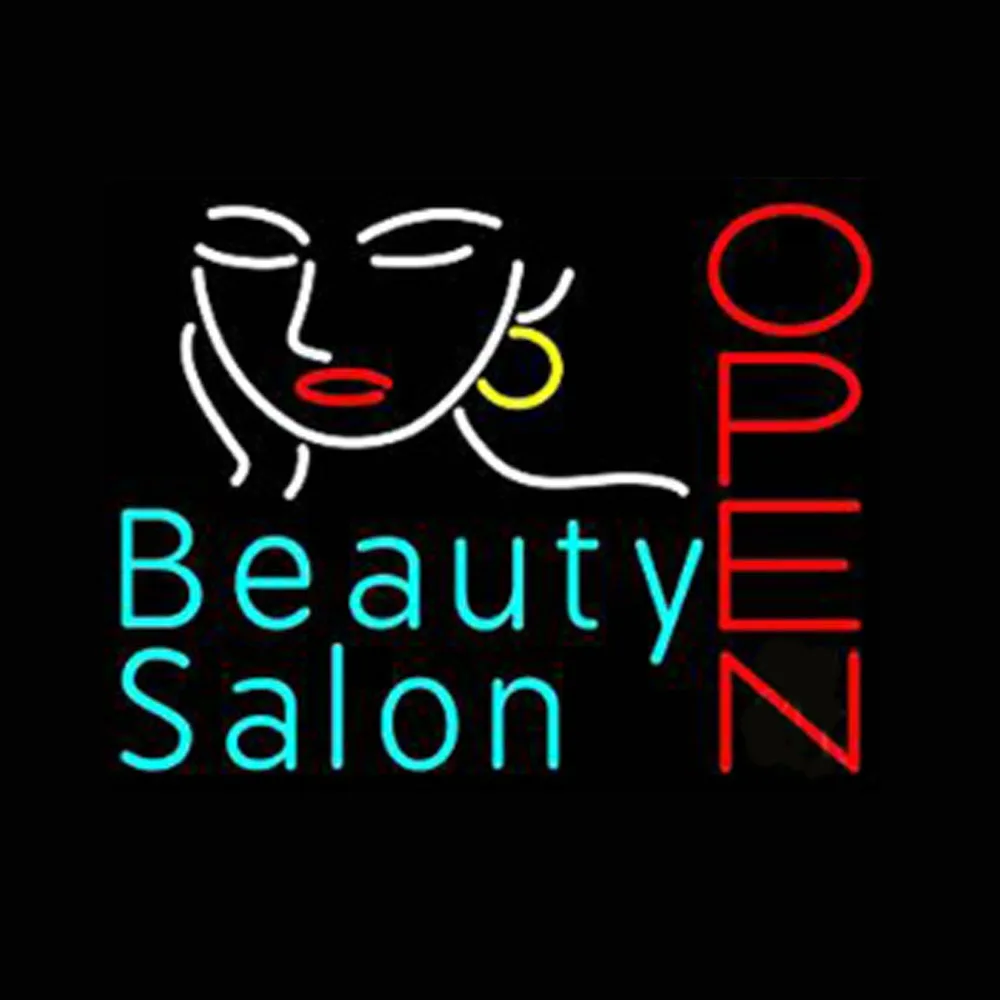 Beauty Salon Open Neon Light Sign Custom Handmade Real Glass Tube Shop Store Makeup Advertise Wall Decor Display Lamp 19"X15"
Beauty Salon Open Neon Light Sign Custom Handmade Real Glass Tube Shop Store Makeup Advertise Wall Decor Display Lamp 19"X15"
