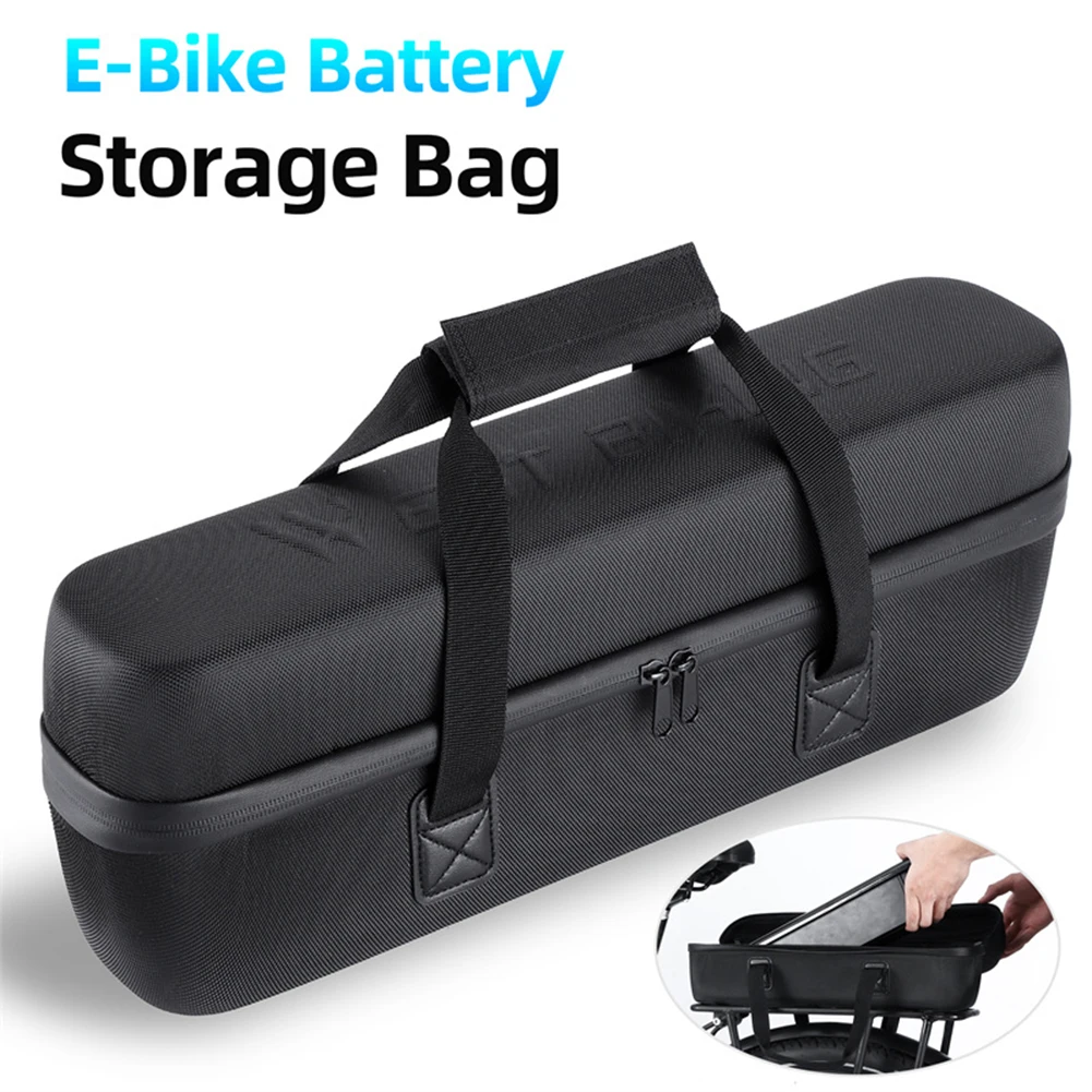 EVA E-Bike Battery Storage Bag Hard Shell Waterproof Battery Case Large Capacity Lipo Bag Organizer Electric Bicycle Accessories
EVA E-Bike Battery Storage Bag Hard Shell Waterproof Battery Case Large Capacity Lipo Bag Organizer Electric Bicycle Accessories