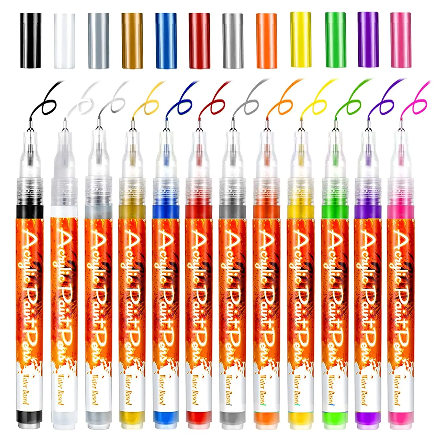 12 Colors Nail Pen Nail Art Graffiti Pen Waterproof Nail Polish Pen Quick Dry Nail Art Painting Pen DIY Abstract Lines for Nail
12 Colors Nail Pen Nail Art Graffiti Pen Waterproof Nail Polish Pen Quick Dry Nail Art Painting Pen DIY Abstract Lines for Nail