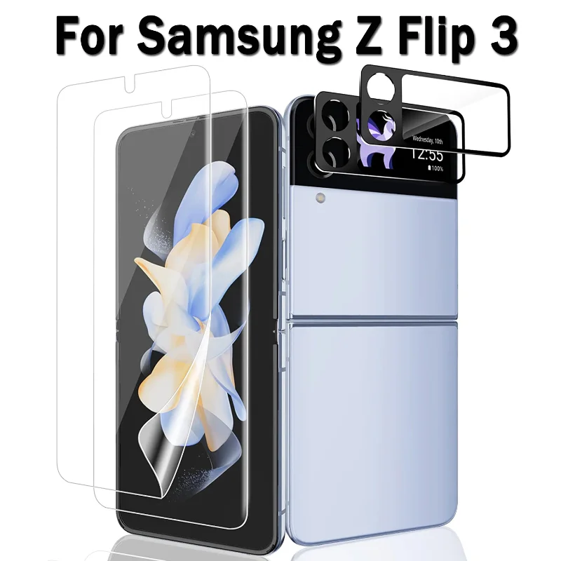 Гидрогелевая пленка 6 в 1, защитные пленки для экрана Samsung Galaxy Z Flip 3, объектив камеры, закаленное стекло, Защитная пленка для Galaxy Z Flip3
Гидрогелевая пленка 6 в 1, защитные пленки для экрана Samsung Galaxy Z Flip 3, объектив камеры, закаленное стекло, Защитная пленка для Galaxy Z Flip3