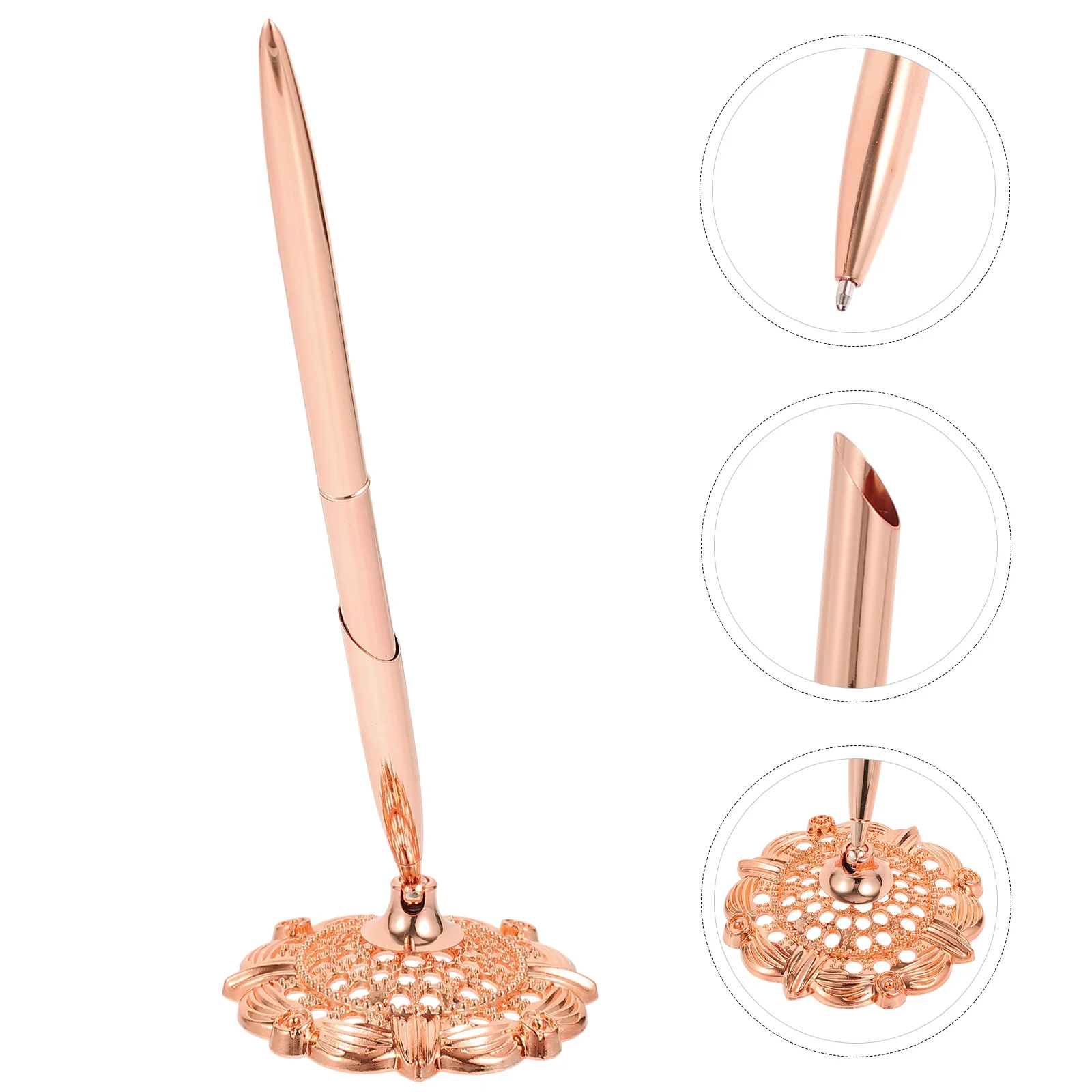 Pen Pens Guest Weddingcounter Holder Set Book Signing Stand Base Desktop Reception Writing Retrobridal Gold Table Bank Hotel
Pen Pens Guest Weddingcounter Holder Set Book Signing Stand Base Desktop Reception Writing Retrobridal Gold Table Bank Hotel