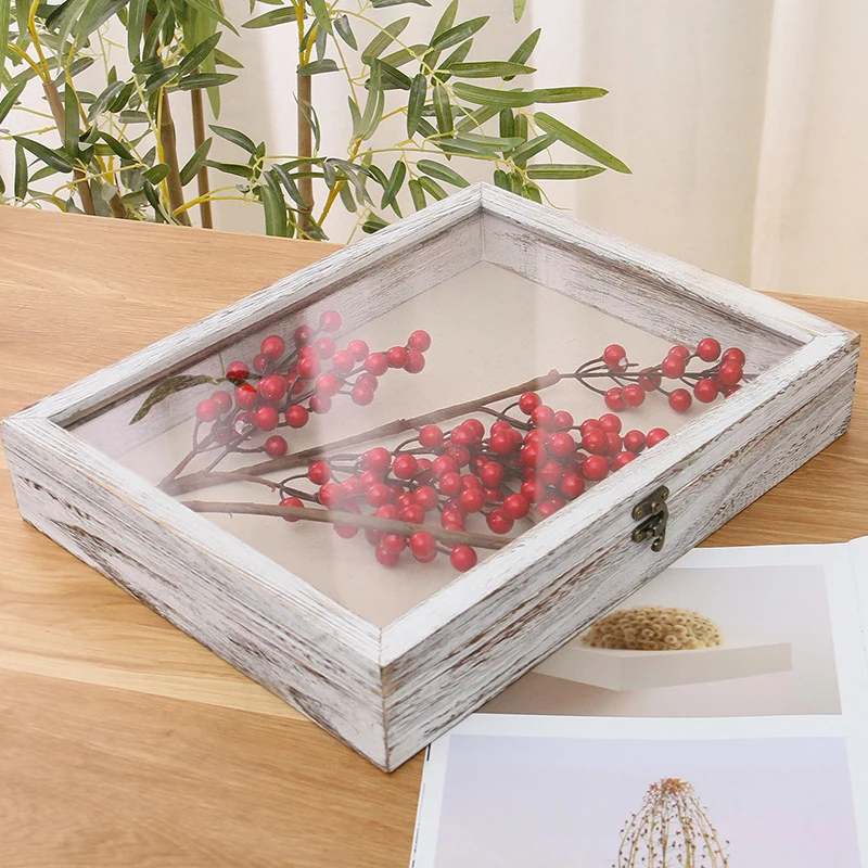 

Shadow Box Frames Internal depth 5cm Bouquet Display Flower Case Deep for Crafts Picture Memorabilia Memory Wood Wall Hanging