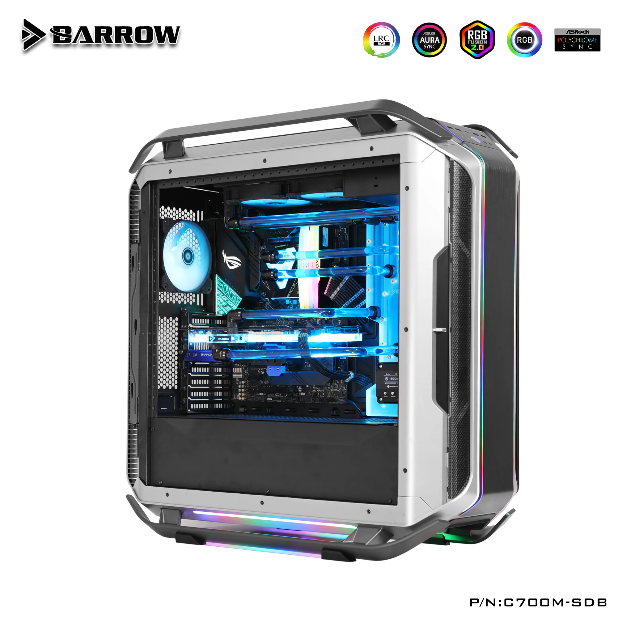 Barrow C700M-SDB,Waterway Boards for Cooler Master C700M Case,For CPU/GPU Water Cooling Block Building
Barrow C700M-SDB,Waterway Boards for Cooler Master C700M Case,For CPU/GPU Water Cooling Block Building