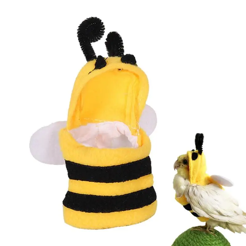 Bird Clothes | Parrot Bee Costume Pet Small Animals Clothes | Bee Shaped Hoodie Soft Skin Friendly Pet Bird Suit For Parrots Bud
Bird Clothes | Parrot Bee Costume Pet Small Animals Clothes | Bee Shaped Hoodie Soft Skin Friendly Pet Bird Suit For Parrots Bud