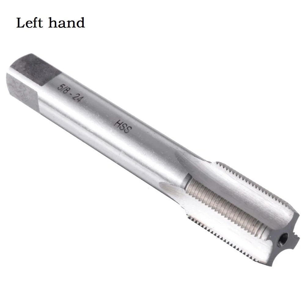 5/8-24 Left-hand Thread Tap Machine Screw Carbon Steel Female Thread Metric Plug Tap Screw Taps Set Kit Screw Thread Tap Drill
5/8-24 Left-hand Thread Tap Machine Screw Carbon Steel Female Thread Metric Plug Tap Screw Taps Set Kit Screw Thread Tap Drill