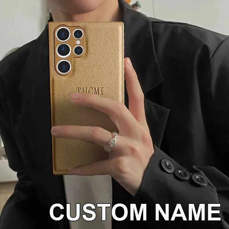 Custom Name DIY Leather PU Soft Case For Samsung Galaxy S22 Ultra Plus S22 Personalised Luxury Covers For Galaxy S 22 Ultra S 22
Custom Name DIY Leather PU Soft Case For Samsung Galaxy S22 Ultra Plus S22 Personalised Luxury Covers For Galaxy S 22 Ultra S 22