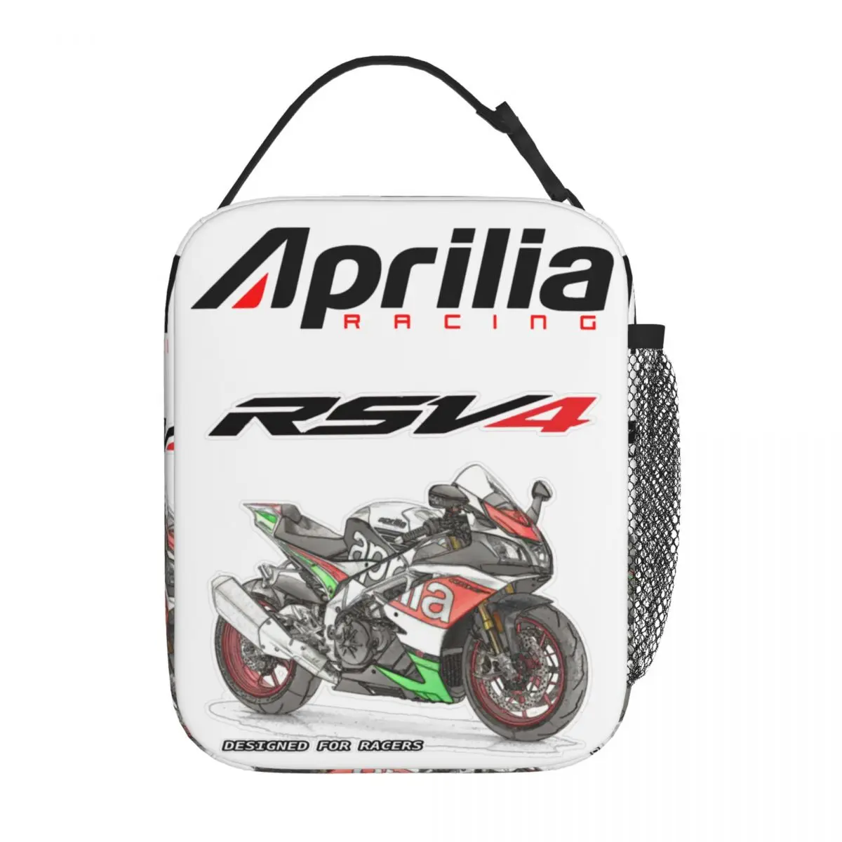 Aprilia RSV4 Racing Motorcycle Product Insulated Lunch Bags Office Food Box Leakproof Unique Design Cooler Thermal Lunch Box
Aprilia RSV4 Racing Motorcycle Product Insulated Lunch Bags Office Food Box Leakproof Unique Design Cooler Thermal Lunch Box