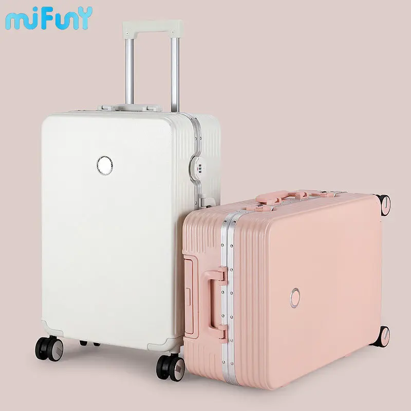MIFUNY Rolling Luggage Women Carry on Luggage with Wheels Men Boarding Trolley Case Business Suitcase Student Travel Luggage Set
MIFUNY Rolling Luggage Women Carry on Luggage with Wheels Men Boarding Trolley Case Business Suitcase Student Travel Luggage Set