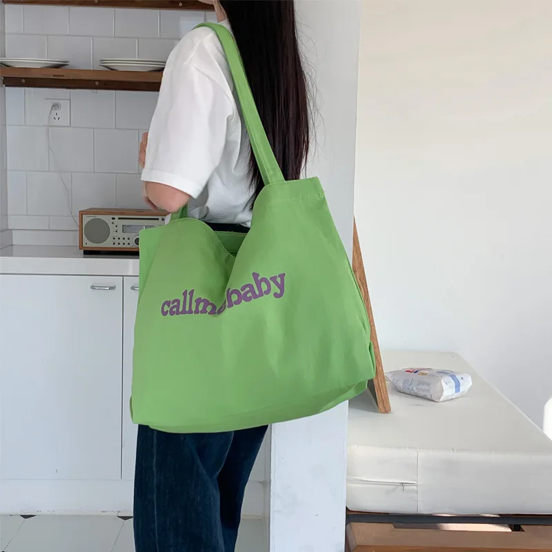 Canvas Women Shoulder Bag Japanese Female Student Tote Shopper Bags 2023 Large Fashion Simple Bookbag Cotton Cloth Woman Handbag
Canvas Women Shoulder Bag Japanese Female Student Tote Shopper Bags 2023 Large Fashion Simple Bookbag Cotton Cloth Woman Handbag