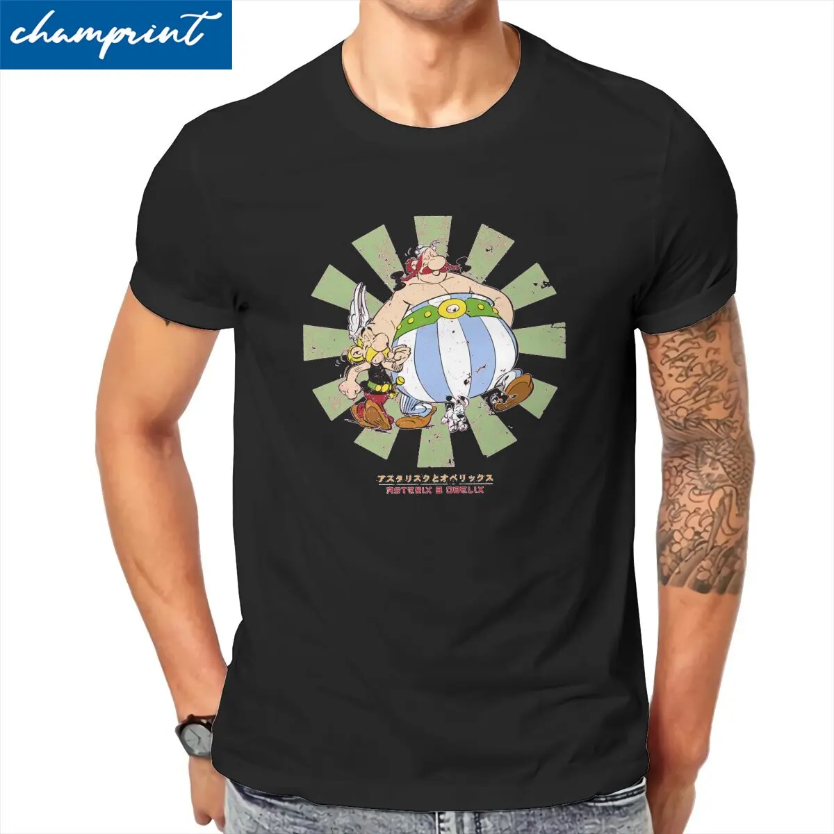 Asterix and Obelix Retro Japanese T-Shirt for Men Funny Pure Cotton Tee Shirt Round Neck Short Sleeve T Shirts Summer Tops
Asterix and Obelix Retro Japanese T-Shirt for Men Funny Pure Cotton Tee Shirt Round Neck Short Sleeve T Shirts Summer Tops