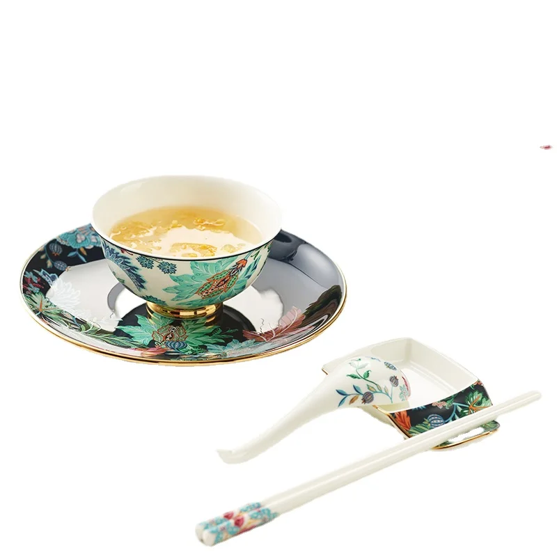 Happy Manyuan 50-Piece Tableware Chinese Ceramic Bowl Dish & Plate High-End Entry Lux Set for 6 People
Happy Manyuan 50-Piece Tableware Chinese Ceramic Bowl Dish & Plate High-End Entry Lux Set for 6 People