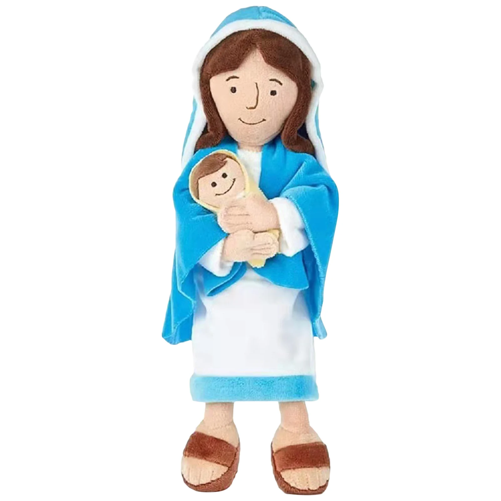 12.8In My Friend Baby Jesus Plush Toy Soft Stuffed Virgin Mary Plushie Baby Doll Christian Toys Christ Religious Decoration Kids
12.8In My Friend Baby Jesus Plush Toy Soft Stuffed Virgin Mary Plushie Baby Doll Christian Toys Christ Religious Decoration Kids