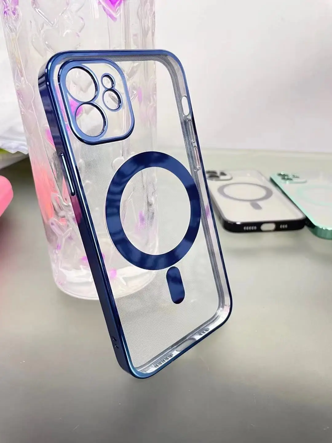 Support Wireless Charging Cover Macsafe Magsafing Case For iPhone 13 iPhone 13 12 11 Mini Pro Max 13 Electroplate Magnetic Cases
Support Wireless Charging Cover Macsafe Magsafing Case For iPhone 13 iPhone 13 12 11 Mini Pro Max 13 Electroplate Magnetic Cases