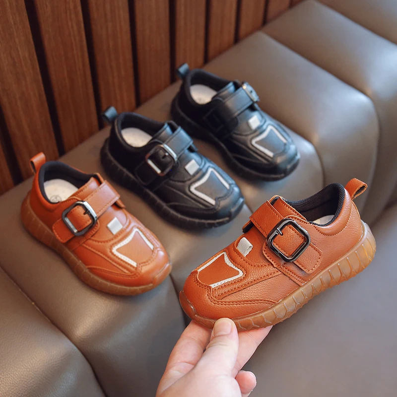 Boys Loafers Hook & Loop Spring New Cute Non-slip Kids Fashion Britain Style Versatile Uniform School Shoes Child Classic Causal
Boys Loafers Hook & Loop Spring New Cute Non-slip Kids Fashion Britain Style Versatile Uniform School Shoes Child Classic Causal