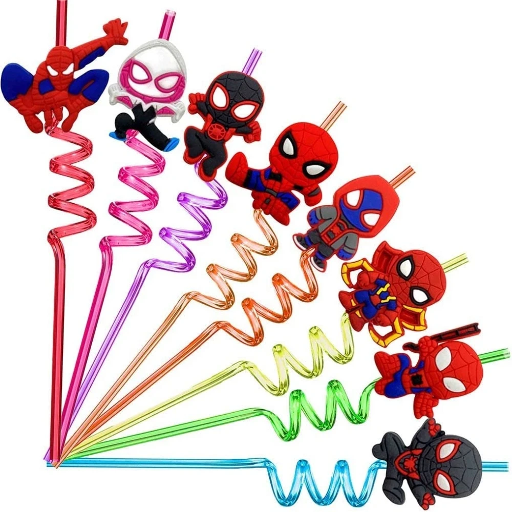 12pcs Spidey And His Amazing Friends Reusable Plastic Drinking Straws for Kids Birthday Party Decor Party Favors Baby Shower
12pcs Spidey And His Amazing Friends Reusable Plastic Drinking Straws for Kids Birthday Party Decor Party Favors Baby Shower
