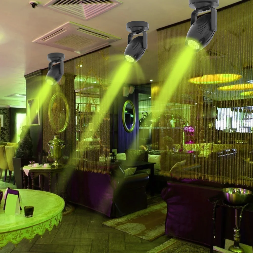 

RGB фонарь для сцены, 85-265 в, 360 градусов, KTV Bar, DJ, дискотека, лампа с точечным лучом