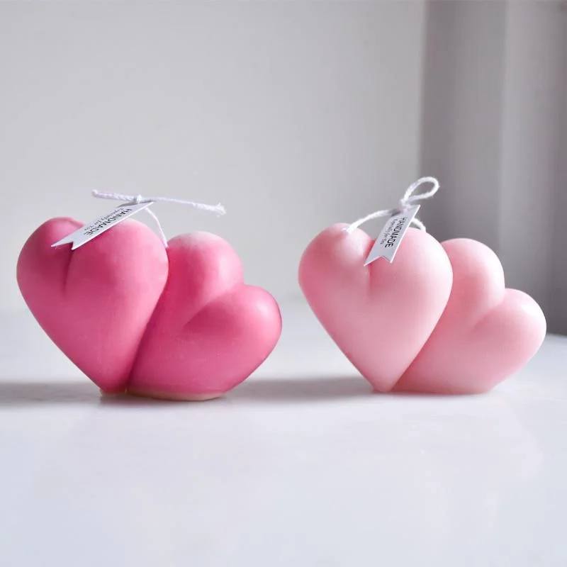 3D Double Love Silicone Candle Mold DIY Heart-shaped Candle Making Kit Handmade Soap Craft Plaster Resin Mold for Home Decor
3D Double Love Silicone Candle Mold DIY Heart-shaped Candle Making Kit Handmade Soap Craft Plaster Resin Mold for Home Decor