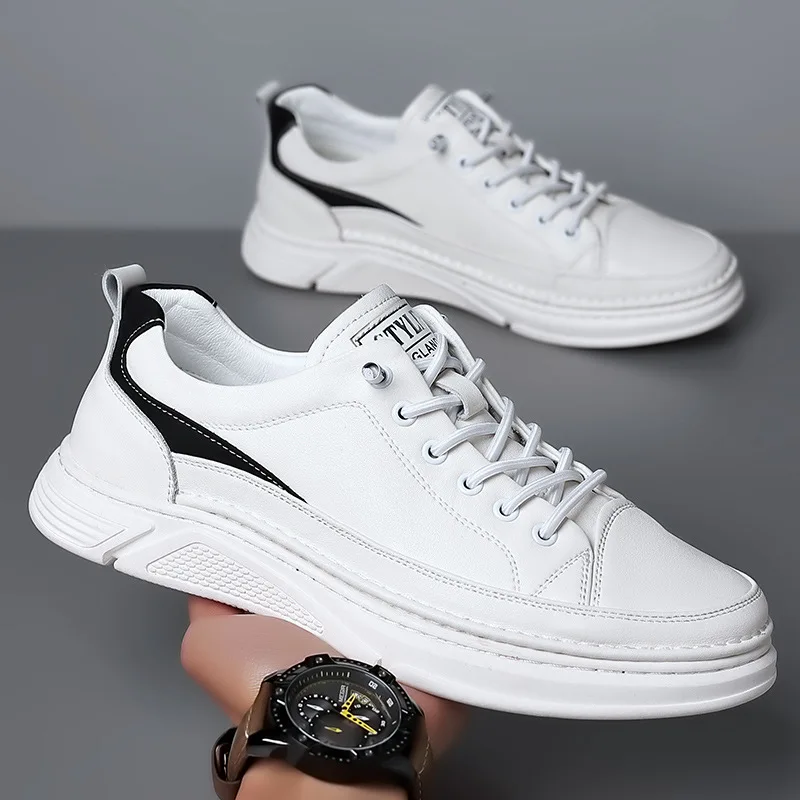 Mens Luxury Casual Genuine Leather High-quality Leisure Tooling Shoes Comfortable Inside Handmade Trend Fashion Shoes
Mens Luxury Casual Genuine Leather High-quality Leisure Tooling Shoes Comfortable Inside Handmade Trend Fashion Shoes