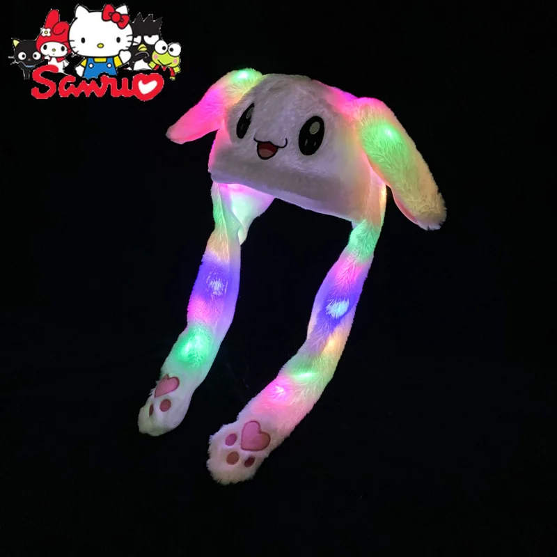 Sanrio Cinnamoroll Bunny Ear Movement Cap Woman Parent-Child Cartoon Luminous Airbag Children Christmas Headband Girl Year Gift
Sanrio Cinnamoroll Bunny Ear Movement Cap Woman Parent-Child Cartoon Luminous Airbag Children Christmas Headband Girl Year Gift