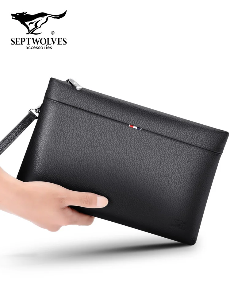 Envelope Package Men's Genuine Leather Clutch Bag Handbag Layer Cowhide Men's Bag Clutch Business Bag
Envelope Package Men's Genuine Leather Clutch Bag Handbag Layer Cowhide Men's Bag Clutch Business Bag
